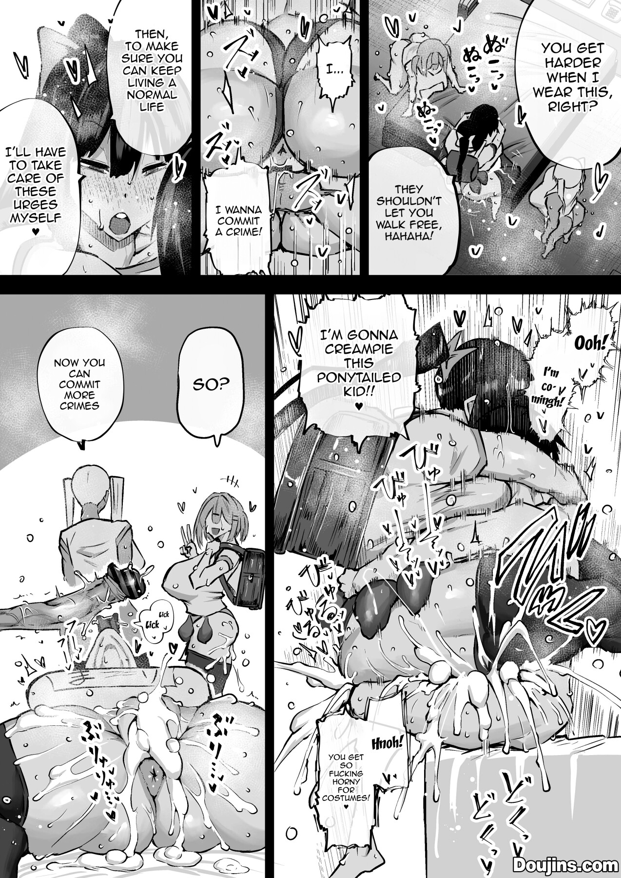 Hentai Manga Comic-The Huge Tittied Gals That Suck Everything Out Of Me-Read-303